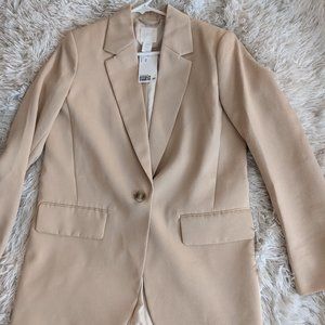 Beige Blazer- NEW WITH TAGS!